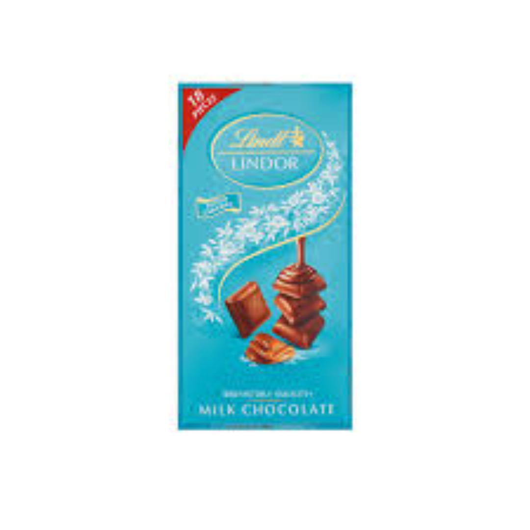 LINDT LINDOR SALTED CARAMEL 100G